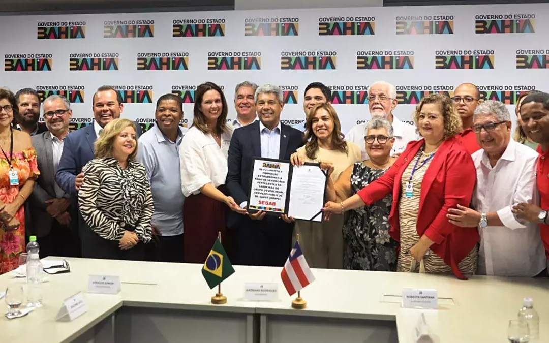 Decreto garante progressão de carreira para profissionais de saúde