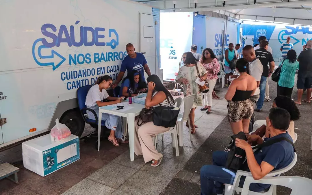Saúde nos Bairros chega em novas localidades de Salvador